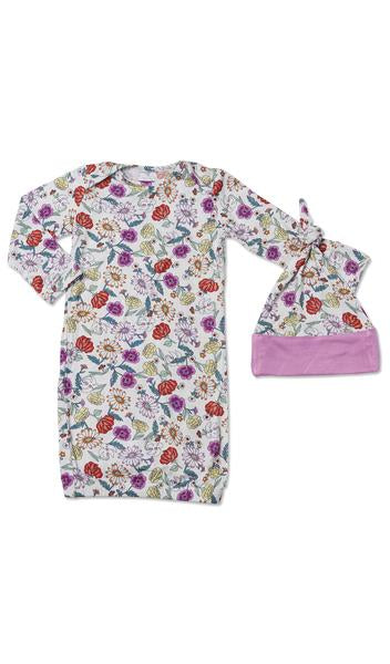 Everly Grey Mom & Baby 5-Piece Maternity & Nursing Sleepwear Set Zinnia