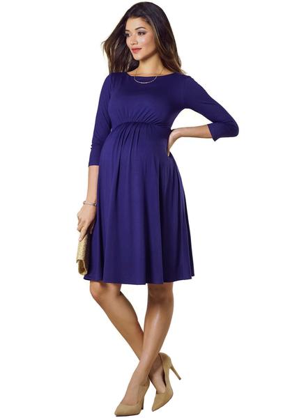 Tiffany Rose Maternity Dress Cathy Eclipse Blue SALE - Size 14/16, Maternity Dresses Canada Nursing Dresses Canada,- Luna Maternity & Nursing
