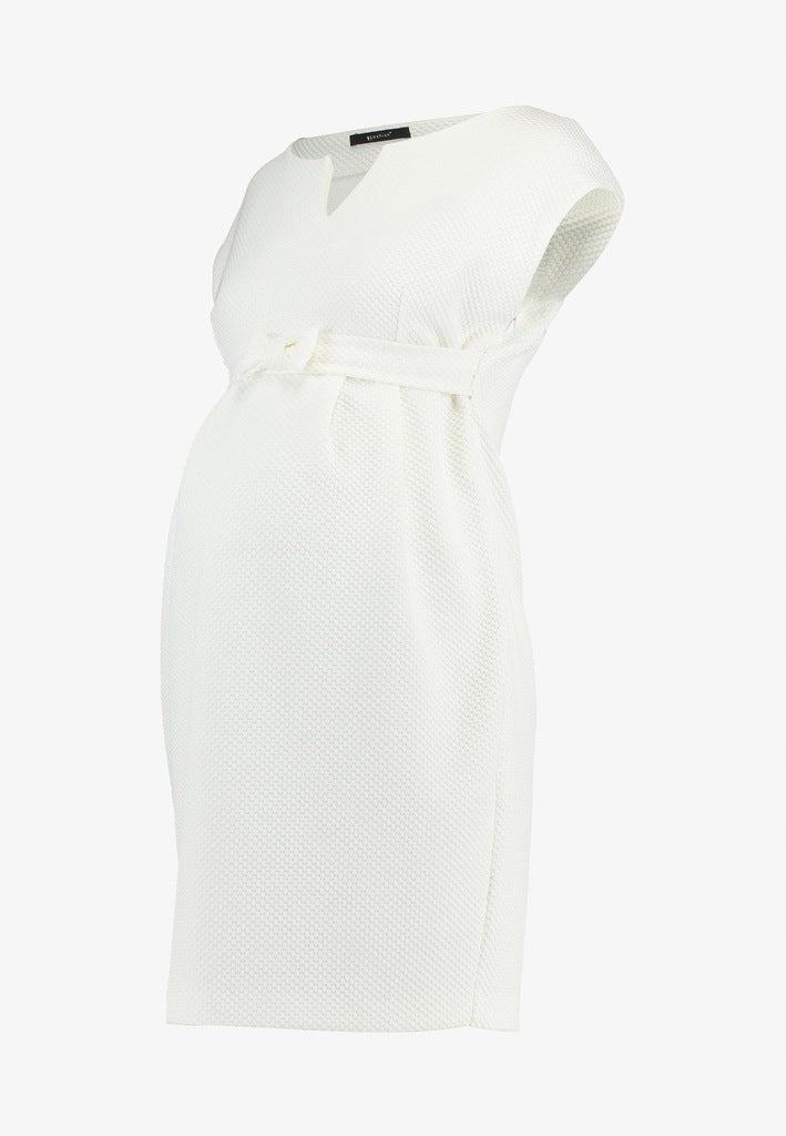 9fashion Maternity Off-White Dress Fergie