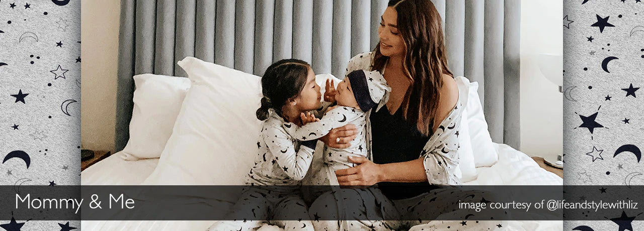 Everly Grey Mom & Baby 5-Piece Maternity & Nursing PJ Set - Twinkle Night