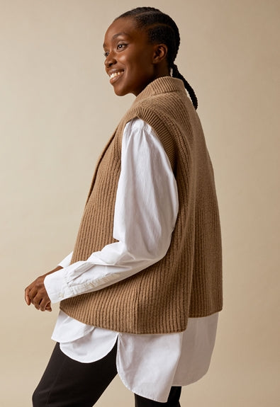 Boob Design Maternity & Nursing Sesame Wool Vest