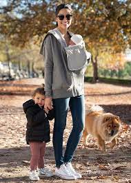 Seraphine Maternity & Nursing & Babywearing 3-in-1 Hoodie Grey Connor