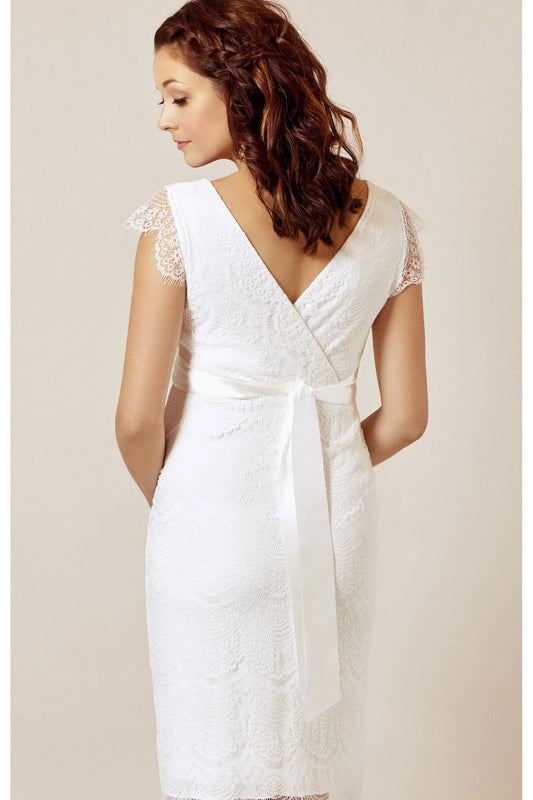 Tiffany Rose Maternity & Nursing Ivory Shift Dress Imogen