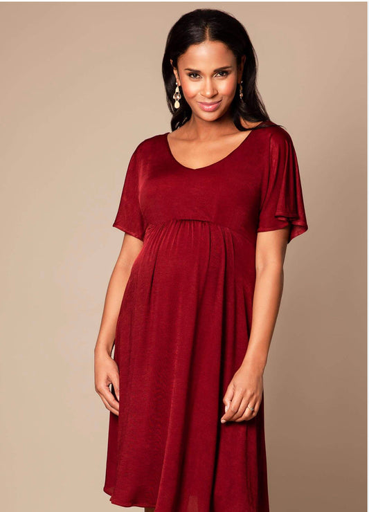 Holiday maternity wear and special occasion dresses for pregnancy
