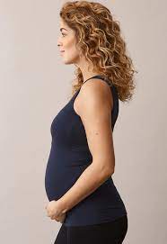 Boob Organic Cotton Maternity & Nursing Tank - Midnight Blue