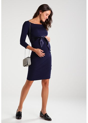 9fashion Maternity Dacja Dress - Dark Blue