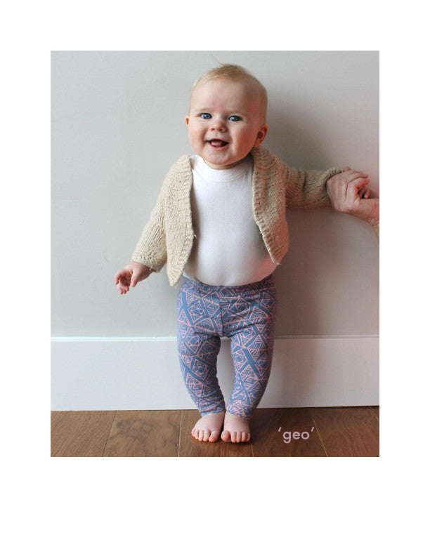 Thief & Bandit Organic Unisex Hand-Printed Baby Leggings, Babyware,- Luna Maternity & Nursing