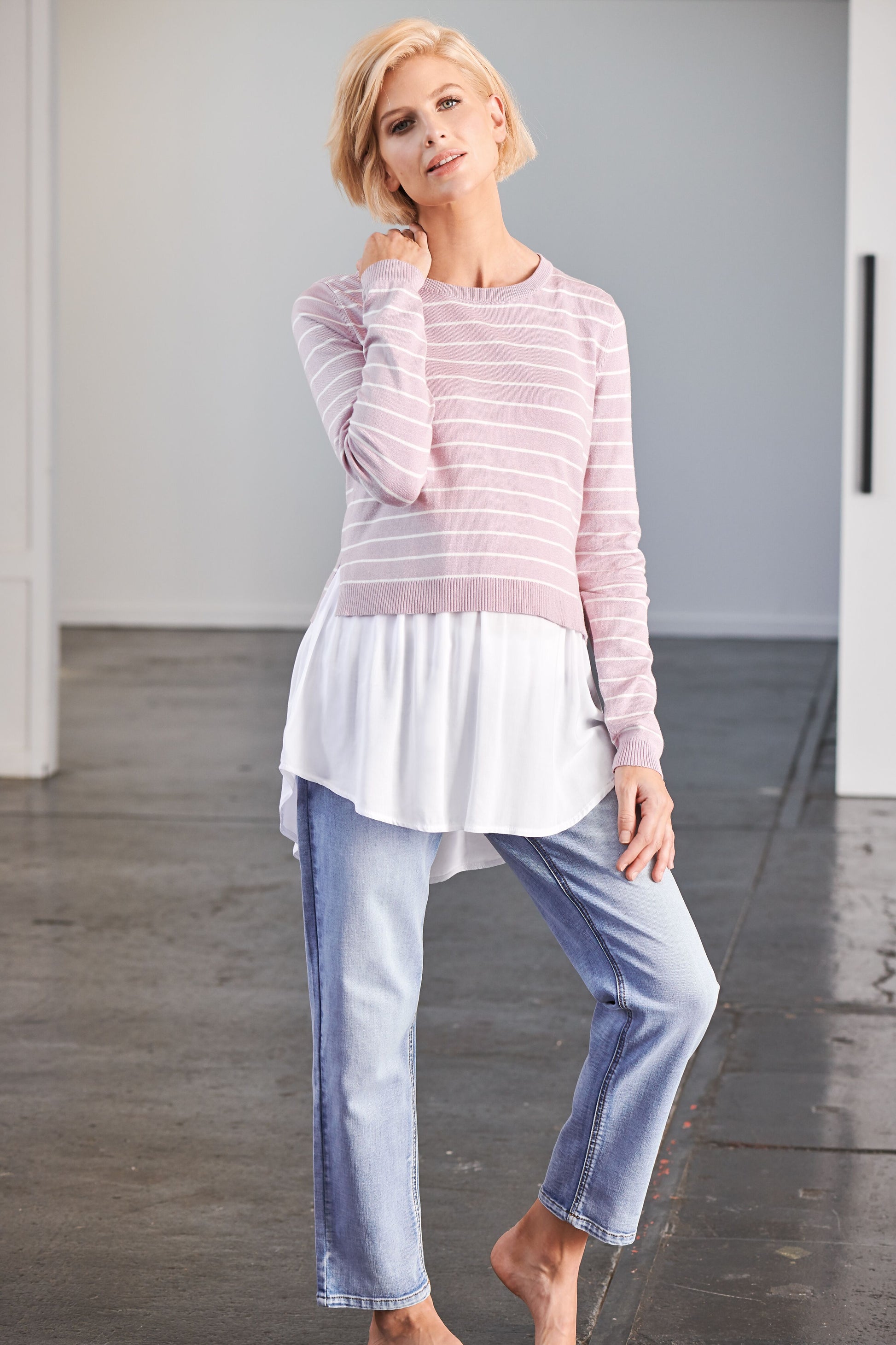 Pink 2025 nursing top