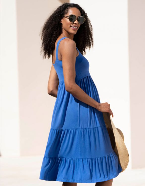 princess polly baby blue dress Cobalt Goddiva Maternity Satin Drape Shoulder Wrap Maxi Dress