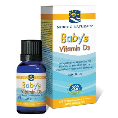 Nordic Naturals Non-GMO Baby Vitamin D3 Drops