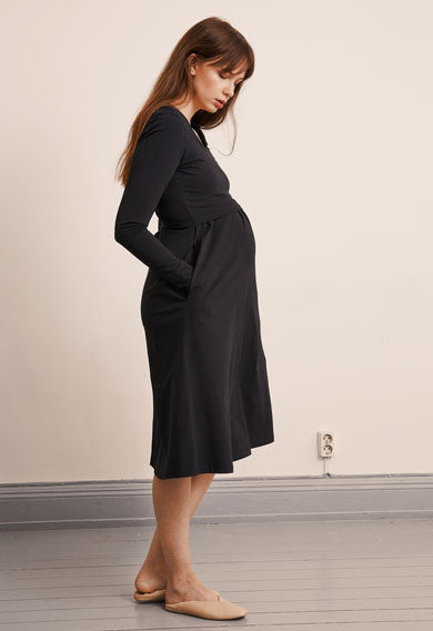 Boob Maternity & Nursing Dress Charlotte, Maternity Dresses Canada Nursing Dresses Canada,- Luna Maternity & Nursing