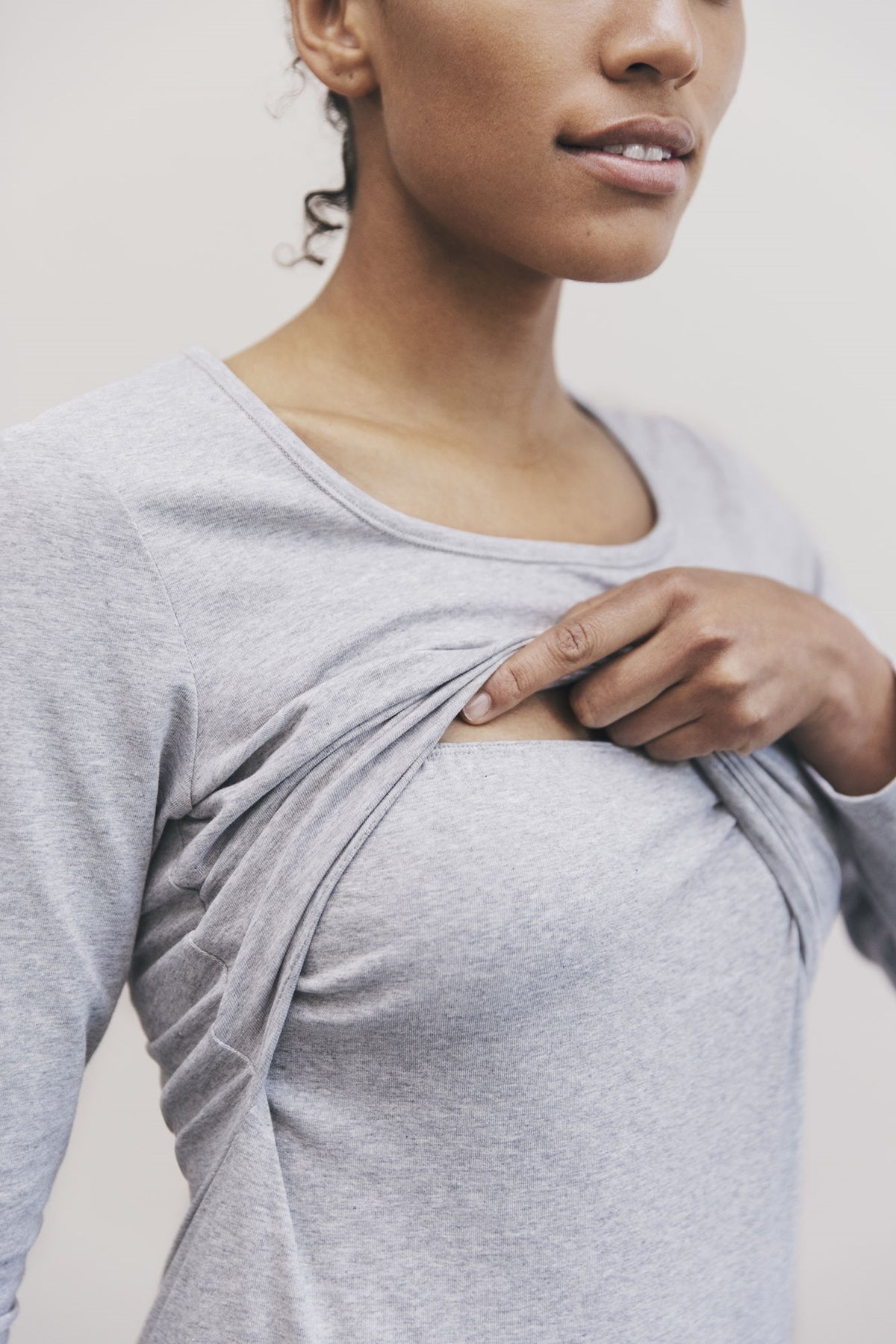 Nursing long tops clearance