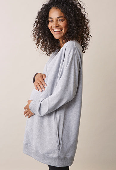 Boob Maternity & Nursing BFF Sweatshirt, Maternity Tops Nursing Tops Canada,- Luna Maternity & Nursing