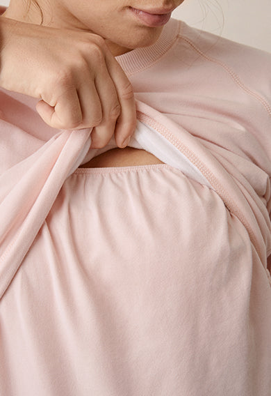 Boob B-Warmer Maternity & Nursing Sweatshirt MORE COLOURS, Maternity Tops Nursing Tops Canada,- Luna Maternity & Nursing