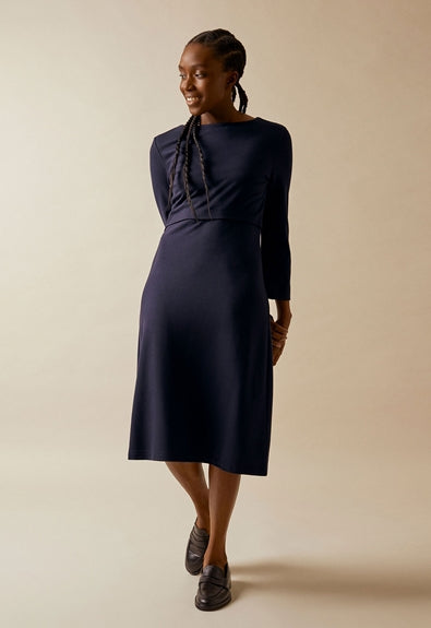 Boob Design Maternity & Nursing Icon Dress Midnight Blue