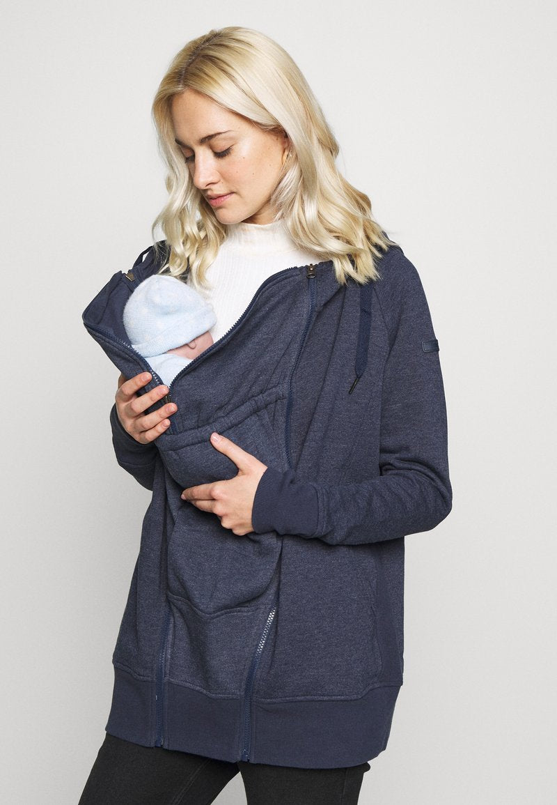 Seraphine Maternity & Nursing & Babywearing 3-in-1 Hoodie Navy Connor