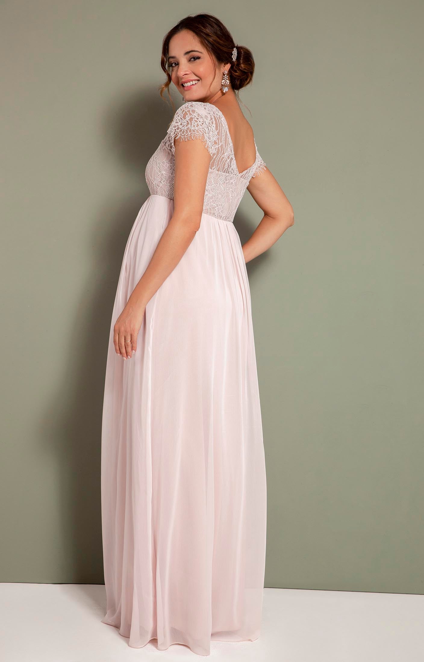 Tiffany Rose Maternity Gown Elizabeth Soft Mist Pink