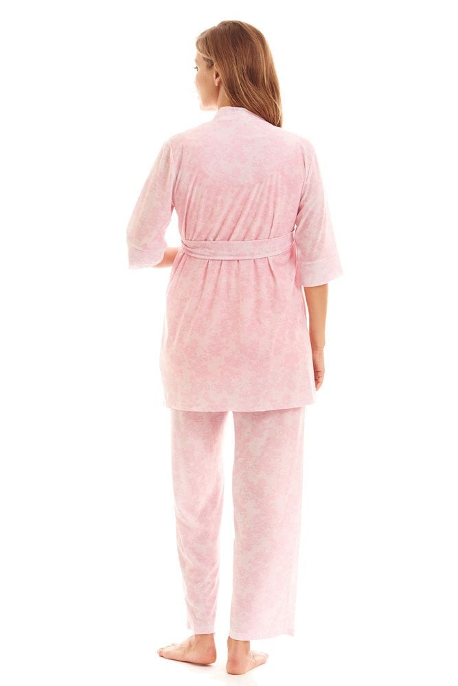 Everly Grey Mom & Baby Maternity & Nursing 5-Piece Set Pink Chantilly, Sleepwear,- Luna Maternity & Nursing