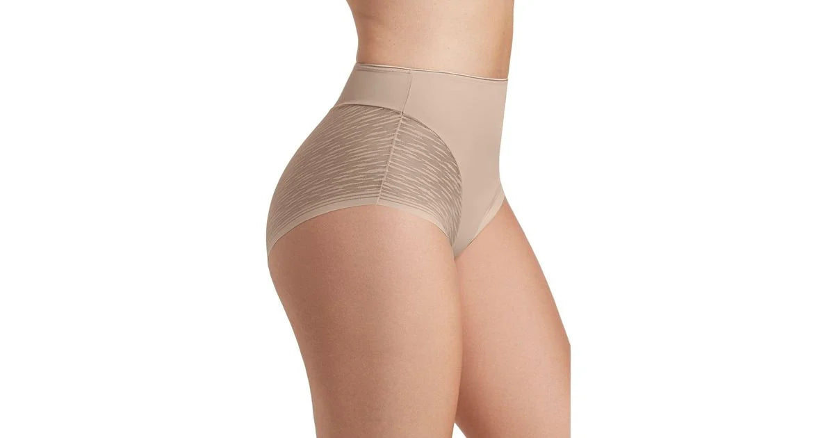 Buy Leonisa Post Pregnancy High-Waisted Sheer Lace Shaper Panty
