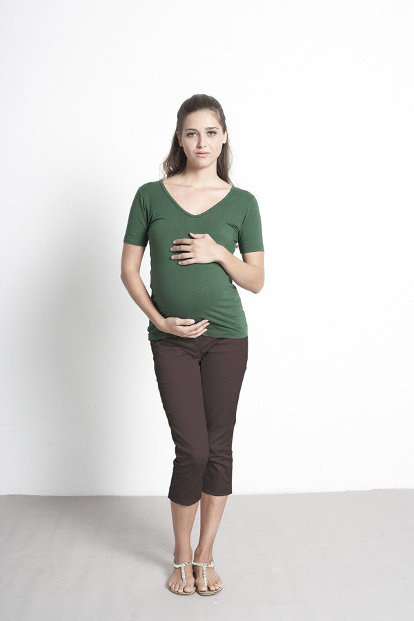 Mothers en Vogue Maternity & Post Pregnancy Pencil Capris
