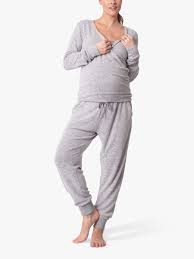 Buy Seraphine Grey Maternity And Nursing 4 PIece Hospital Nightwear Bundle  from the Next UK online shop