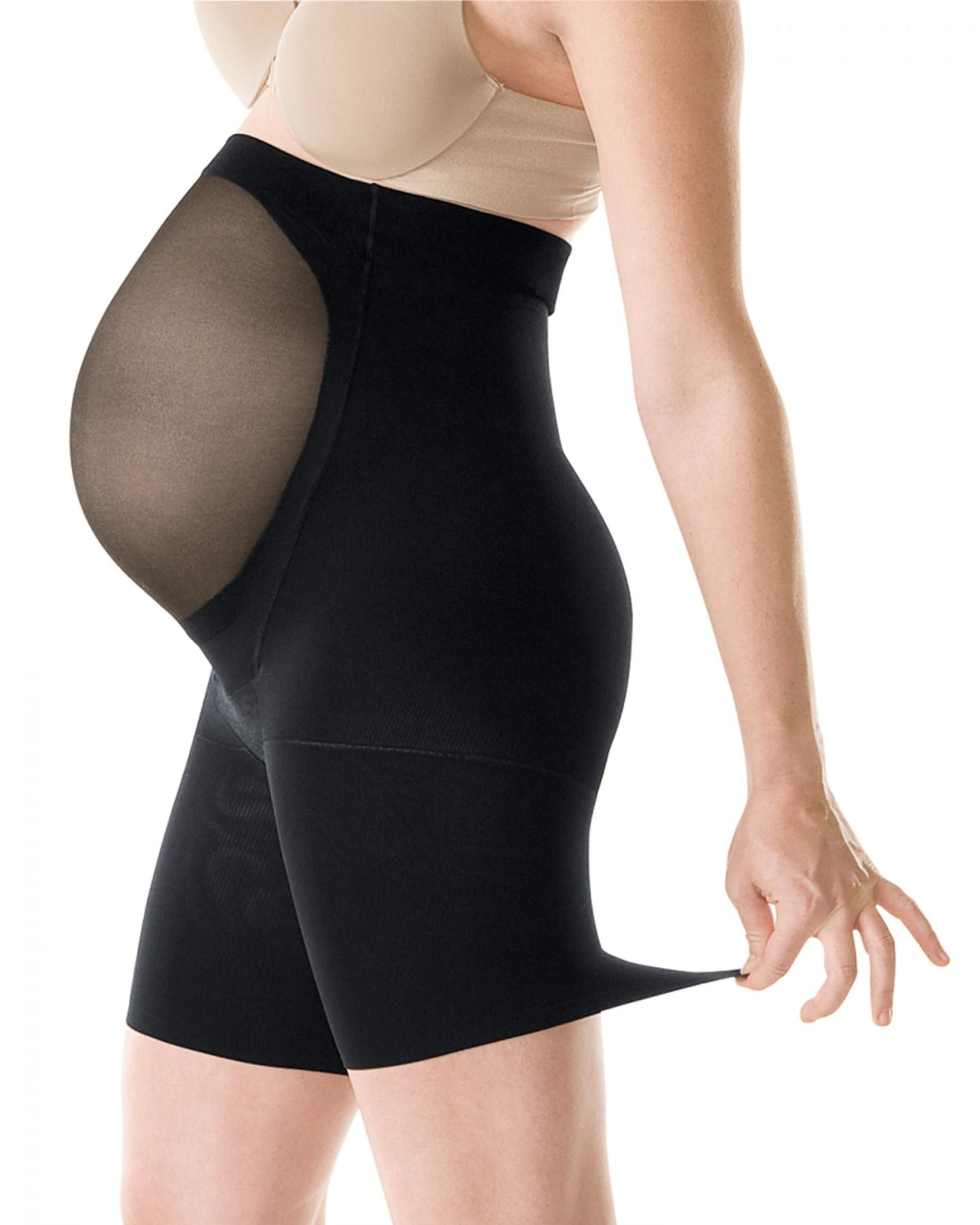 Spanx Power Mama Maternity Mid Thigh Shaper Shorts, Tights,- Luna Maternity & Nursing